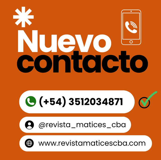 ¡Importante! Revista Matices estrena nuevo número de contacto